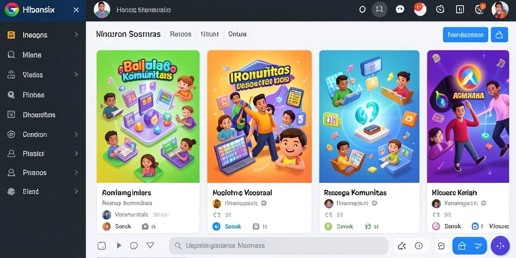 Tampilan komunitas pemain yang aktif dan ramah di BONUSRP.
