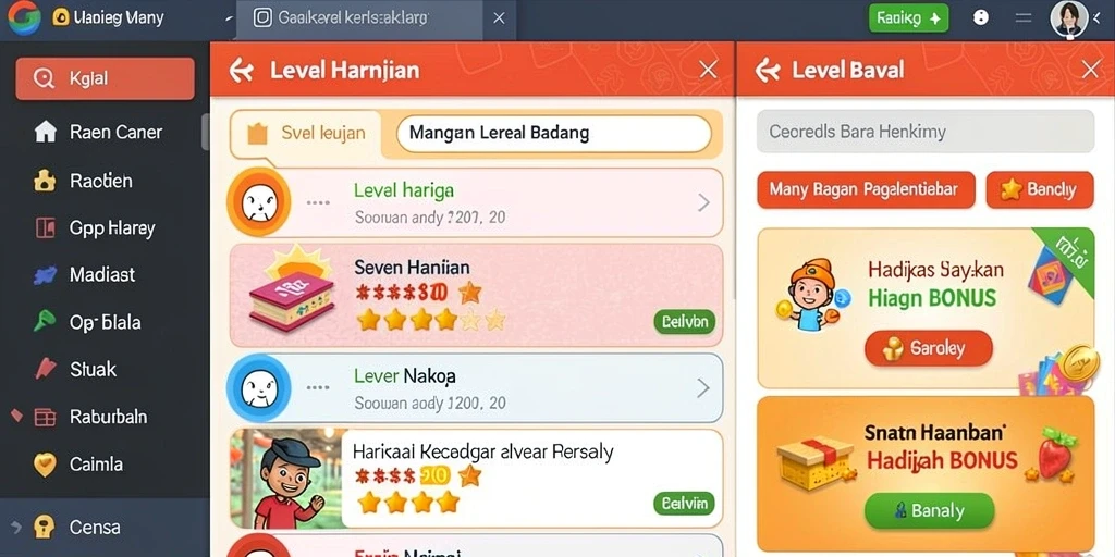 Fitur bonus menarik yang membuat permainan semakin seru.