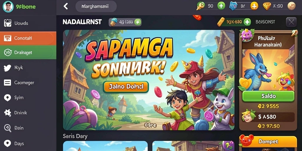 Level yang menantang dan penuh aksi seru.