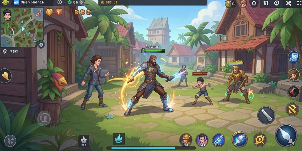 Gameplay yang memikat dengan berbagai tantangan seru.