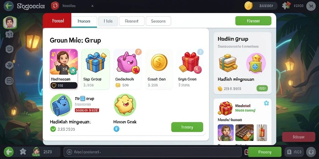 Sistem reward yang menarik untuk semua pengguna.