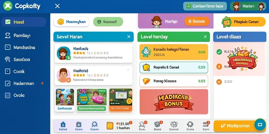 Fitur bonus yang menguntungkan dan menyenangkan.